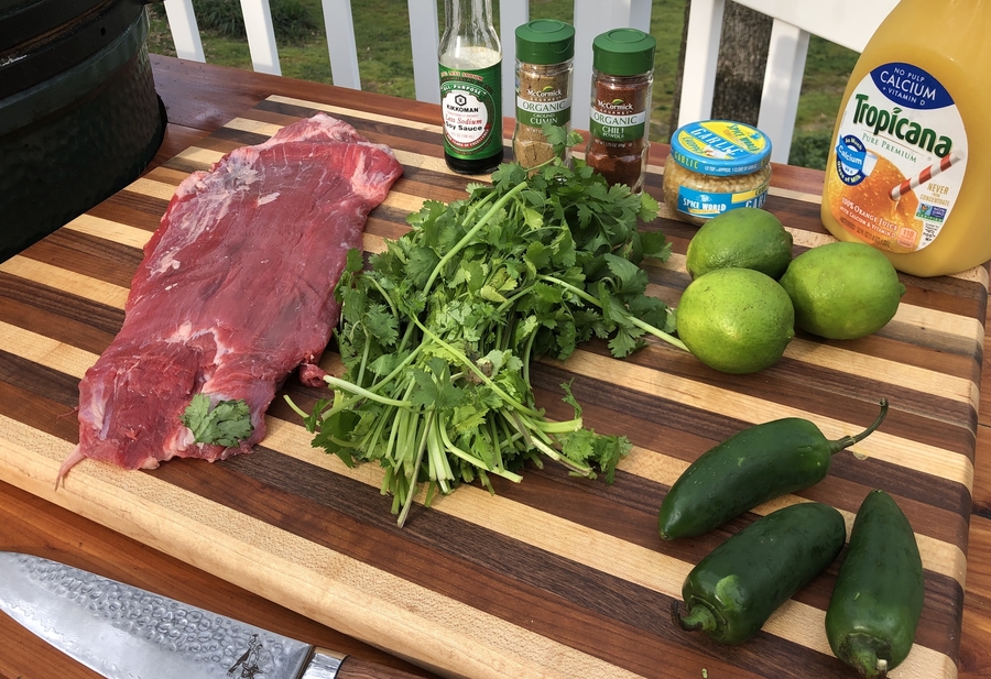 Green egg skirt steak 2025