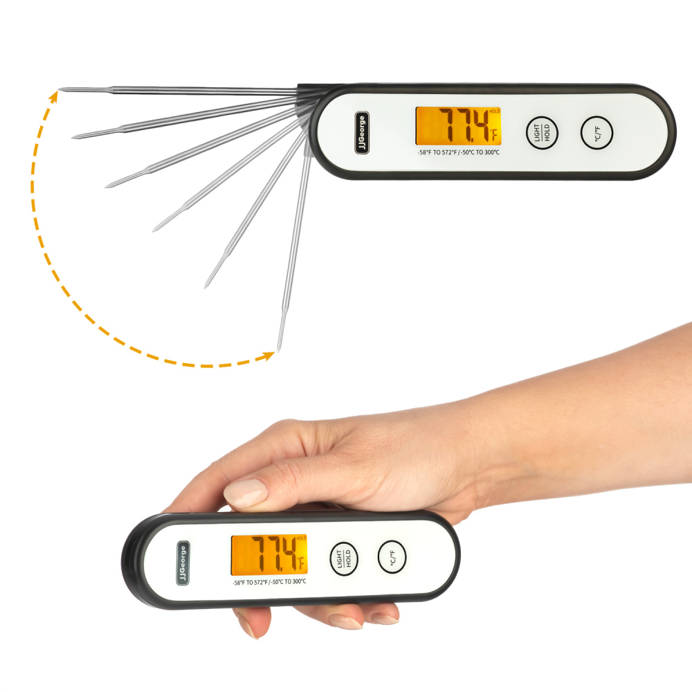 JJGeorge Instant Read Meat Thermometer